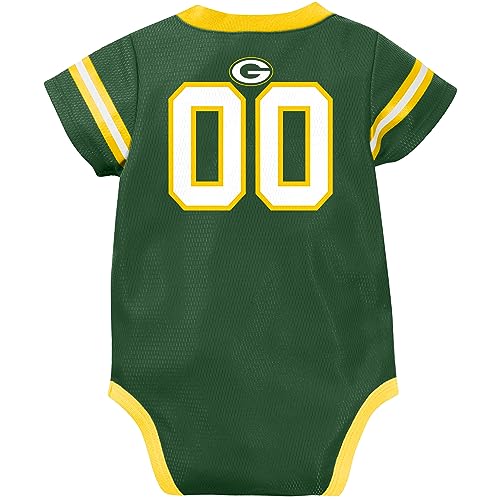 NFL Green Bay Packers Baby-Boy Dazzle Bodysuit, Team Color, 18 Months (138781160PKR18M-308) - image 2