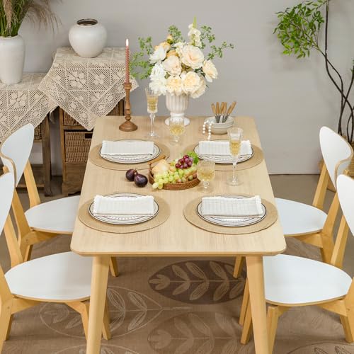 Servilletas de Tela Beige 18x18 Pulgadas Pack x4 miniatura 5
