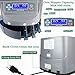 8T8 USD Coin Counter Machine - Professional Automatic Coin Sorter and Wrapper/Roller with LCD Display and 5 Coin Bins and Tubes