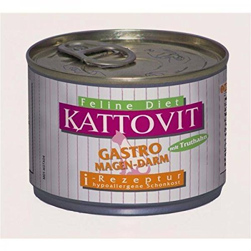 Kattovit Feline Diet Gastro con truthahn | 12 X