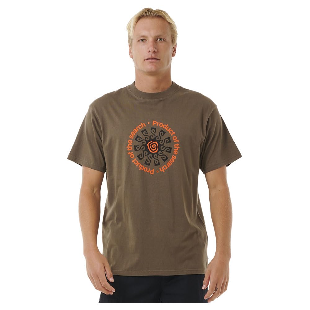 Rip Curl Men's Rock Search Sun Tee T Shirt Top
