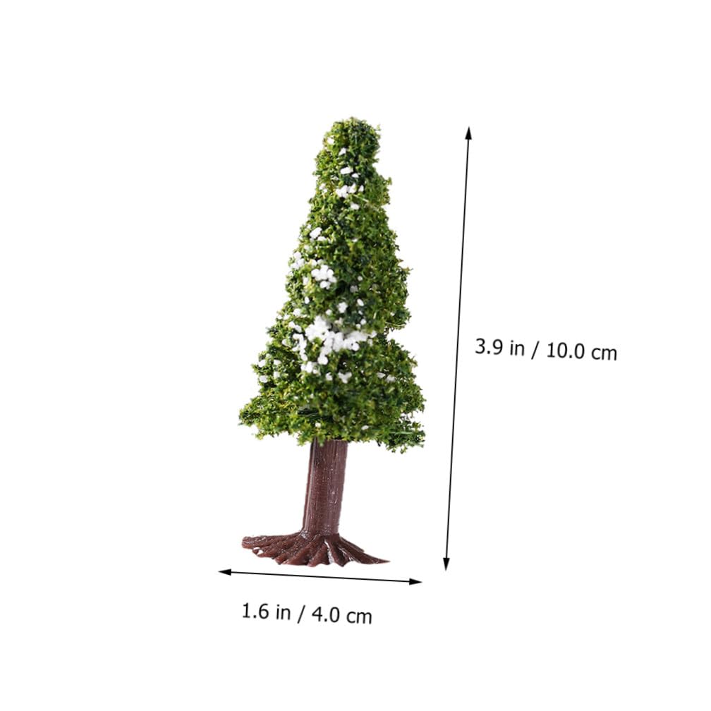MAGICLULU 30pezzi Alberi Modello di Pino Paesaggio Albero per Scenari Modellini di Treni Architettura Modelli Progetto Scolastico Realizzato Materiali