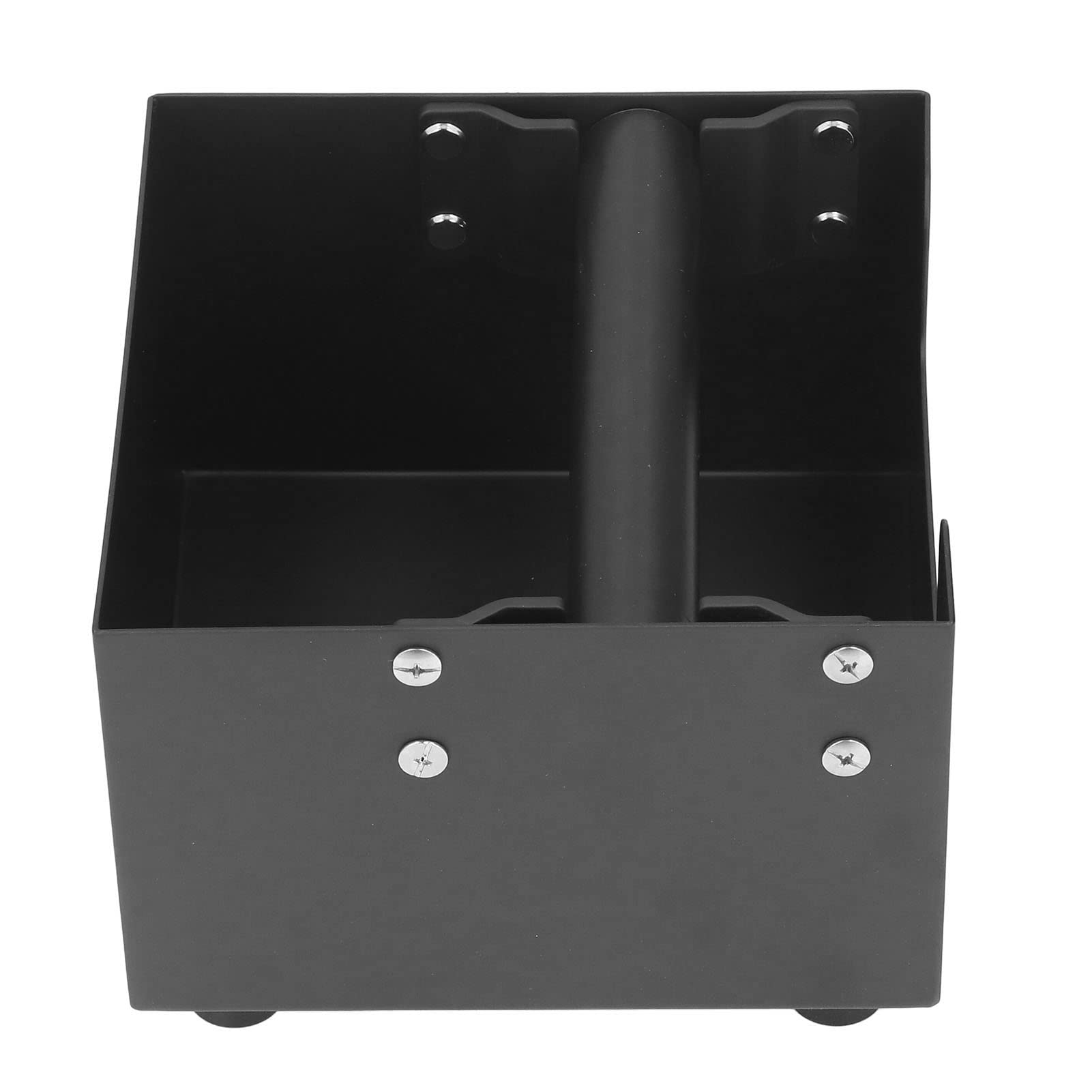 Tyenaza Coffee Knock Box, Espresso Ground Waste Bin Container Seau à déchets de Bureau en Acier Inoxydable Knocking Residue Box pour Machine à café