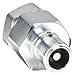 Coupler Nipple, 1/2-14, 1/2 in. Body, Steel