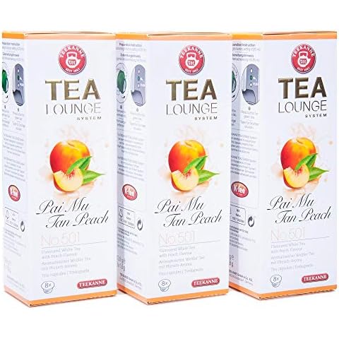 Teekanne Tealounge Kapseln - Pai Mu Tan Peach No. 501 Weißer Tee Cover
