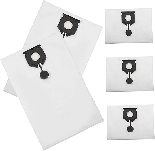 Bolsa de polvo de repuesto para aspiradora, bolsas de polvo de gran capacidad, fácil de instalar para aspiradoras