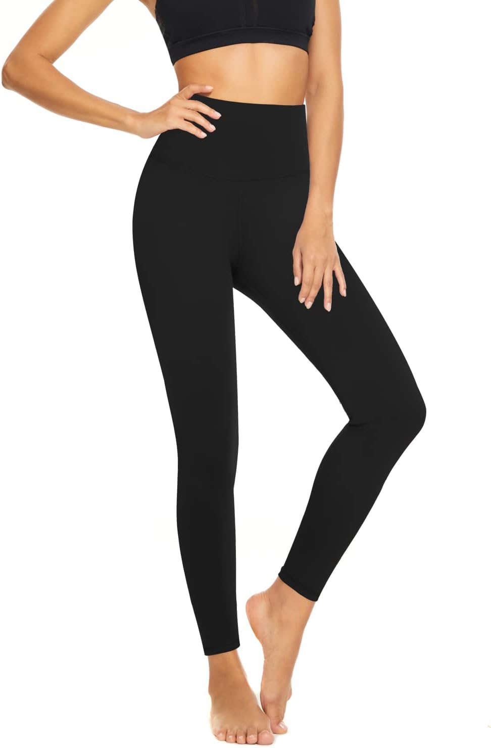 High Waisted Leggings for Women - Tummy Control Yoga Pants for Workout Running Athletic Women's Leggings
