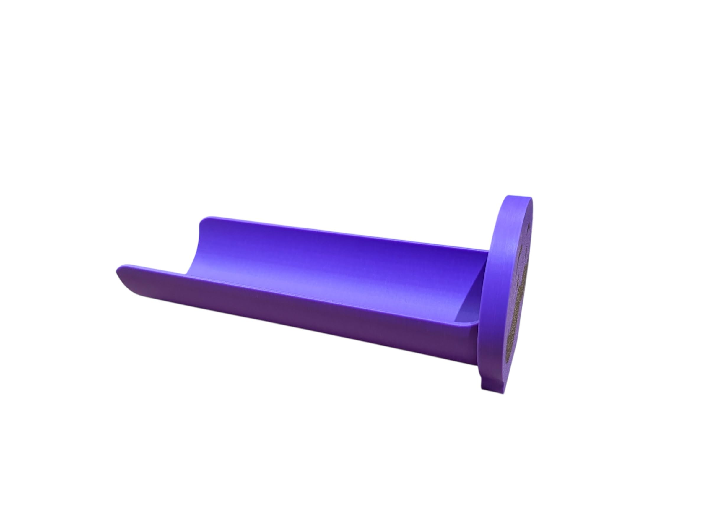 Snack Dispenser, Removal Tray With Secure Lid, compatible with standard size pringle tubs (Purple)