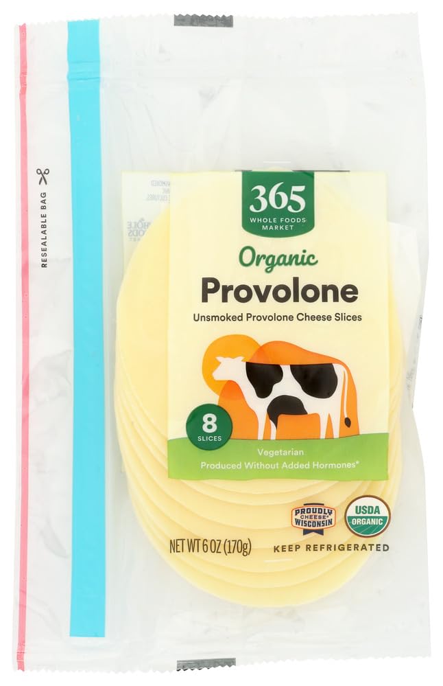 365 by Whole Foods Market Organic Sliced Provolone, 6 OZ