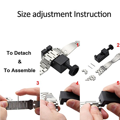 Bracelet Garmin Venu métal pour passer du bureau aux sorties citadines - 7