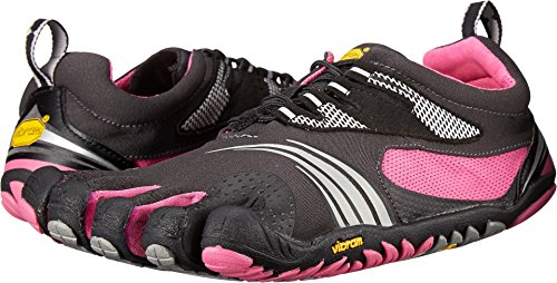 Vibram Women's KMD LS Cross Training Shoe, Grey/Black/Pink, 41 EU