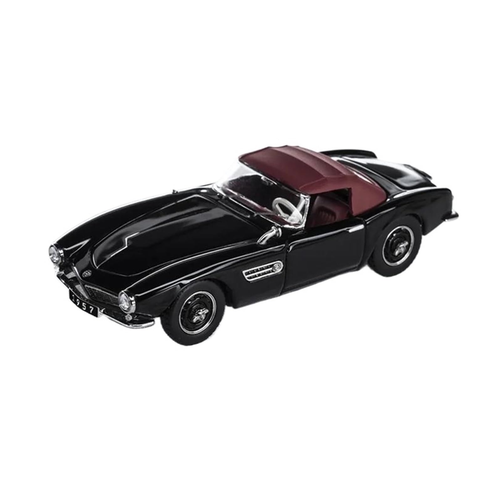 Auto In Miniatura 1 64 Per Il Modello Di Auto In Lega BMW 507 Del 1957, Da Esposizione Per Hobby Per Adulti(Nero)