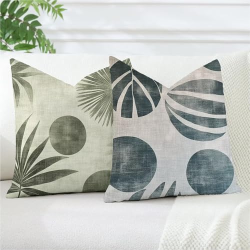 Coussin extérieur imperméable 50x50 vert sauge déperlant avec fermeture éclair invisible