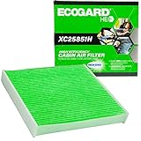 ECOGARD XC25851H High Efficiency Premium Cabin Air Filter + Baking Soda Fits 2010-2024 Toyota