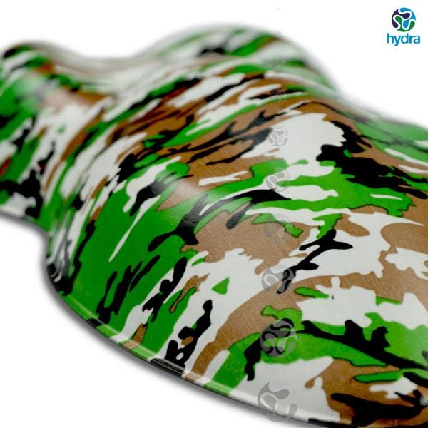 Pellicola Cubicatura Idrografia Hydrographics Hydrodipping Attivatore Activator Kit mimetico camo. Dimensioni: Larghezza: 50 cm. Lunghezza: 800 cm (HCA-041)