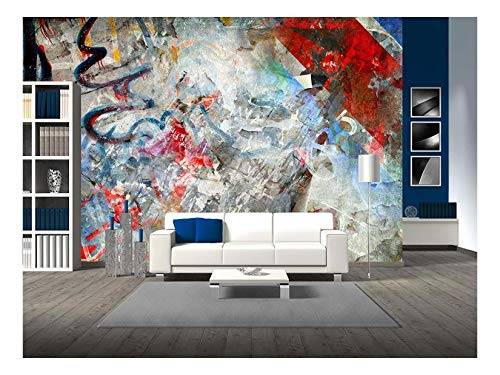 Creative Product wall26 - Graffiti Background, Grunge Illustration - Removable Wall Mural Self-Adhesive Large Wallpaper - 100x144 inches Creative Product wall26 - Graffiti Background, Grunge Illustration - Removable Wall Mural Self-Adhesive Large Wallpaper - 100x144 inches