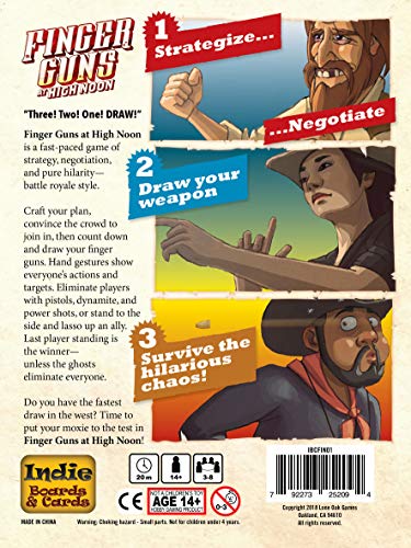 Finger Guns at High Noon - Juego de Mesa Estrategia miniatura 3