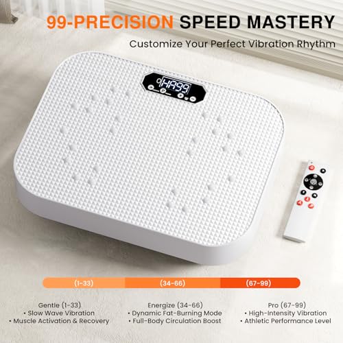 Image of Pallet of SEDOZIK Vibration Plate Exercise Machine, 2026 Upgraded Whole Body Vibrating Platform for Lymphatic Drainage, Muscle Toning, Home Fitness Shaker Board with 120 Speeds, 450lb Capacity, White