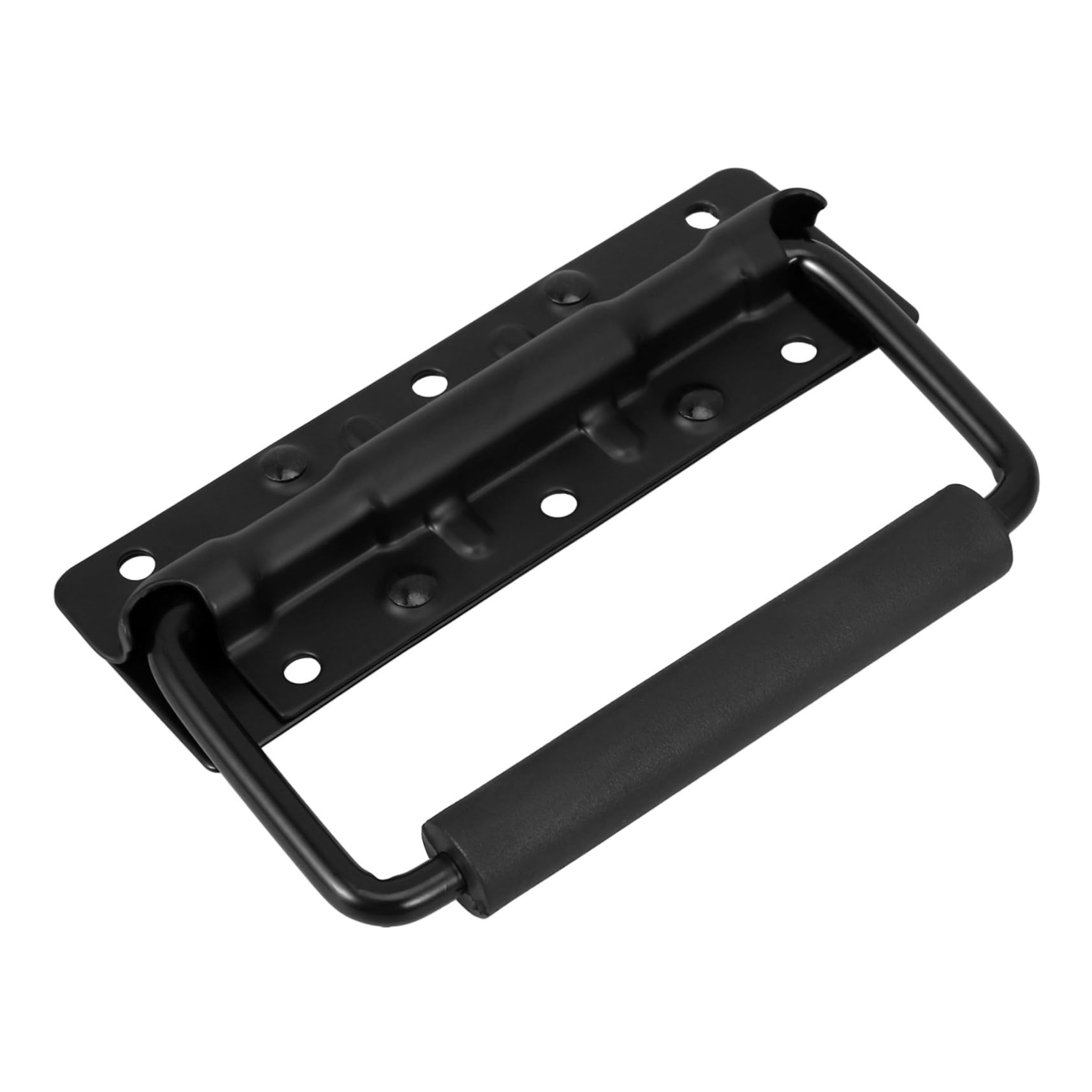 HOLIDYOYO Spring Loaded Heavy Duty Case Handle with Grip for Flight Cases Black Mount Chest Handle for Toolboxes Cabinets and Garages