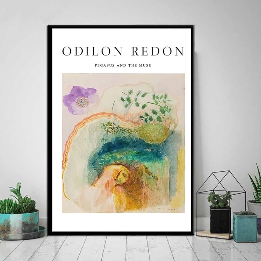 Amazon.co.jp: 有名なオディロンルドンポスターアートワーク展
