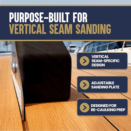 Teakdecking Systems Seam Sander Kit