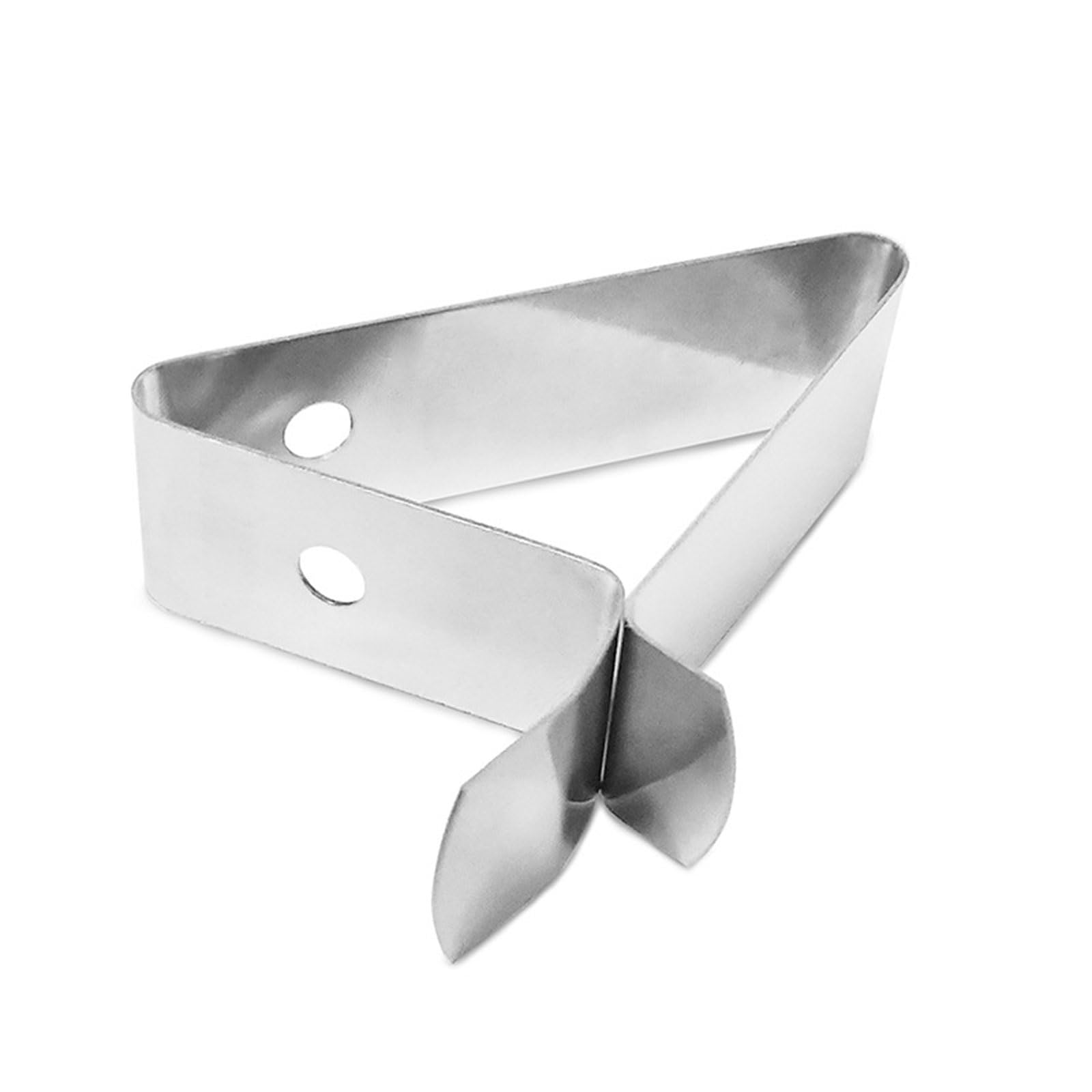 MALSSE Easy Attach 304 Stainless Steels Thermometers Clip Food Grade Grills Probe Holder for BBQ Oven Cooking Accessories Stainless Steels Clip