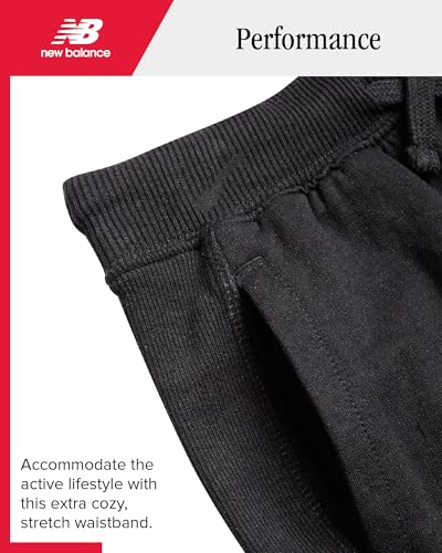 New Balance Girls Athletic Shorts - Pull On Active Fleece Girls Soccer Shorts with Pockets and Elastic Waistband (Size: 7-16)4