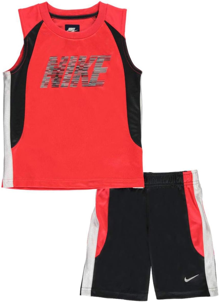 Nike Little Boys 'Toddler 2Piece Outfit (tamaños 2T 4T), Antracita