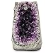 EMPORION Large Natural Amethyst (5 lb to 6.5 lb) Crystal Clusters Stone from Uruguay Raw Geode Quartz - Deep Purple Color