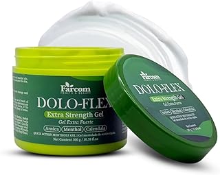 DOLO Flex, Menthol, Calendula and Arnica Gel Extra Strength, Pain Relief, a Cream for Rapid Relief for Chronic Neuropathic Pain. 300g