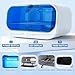 12L Autoclave Sterilizers for Esthetician, Double-layer High Temperature Nail Tool Sterilizer With Clamp, Cleaning Cabinet for Home Use, Beauty/Barber/Nail/Spa Salons Tools Use (White, 12L)