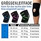 DINGIRA Kniebandage Damen & Männer – Verstellbare, atmungsaktive Bandage für Knieschmerz, Meniskus, Arthrose – Kniestütze, Knie Bandage, Knee Support, Knee Brace, Kniebandagen