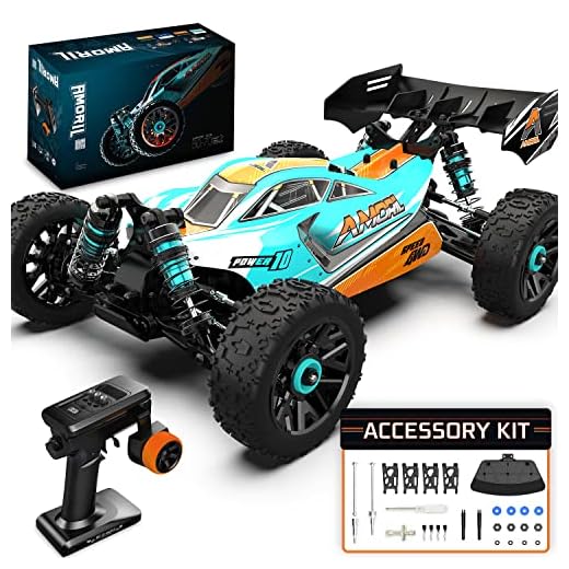 AMORIL 1:14 Fast RC Cars for Adults,Top Speed 70+KMH Hobby Remote Control Car, 4X4 Monster Truck Racing Buggy,Electric Vehicle Toy Gift for Kids with Oil-Filled Shocks,Upgraded Powder Gear Parts