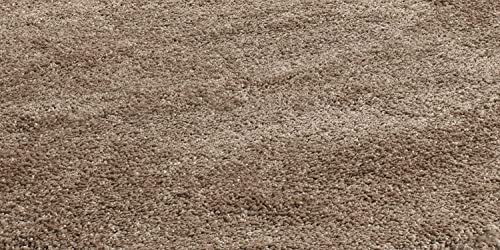 Image of Solid Shaggy Rugs and Carpet for Bedroom Living Room 2x6 Feet M-8