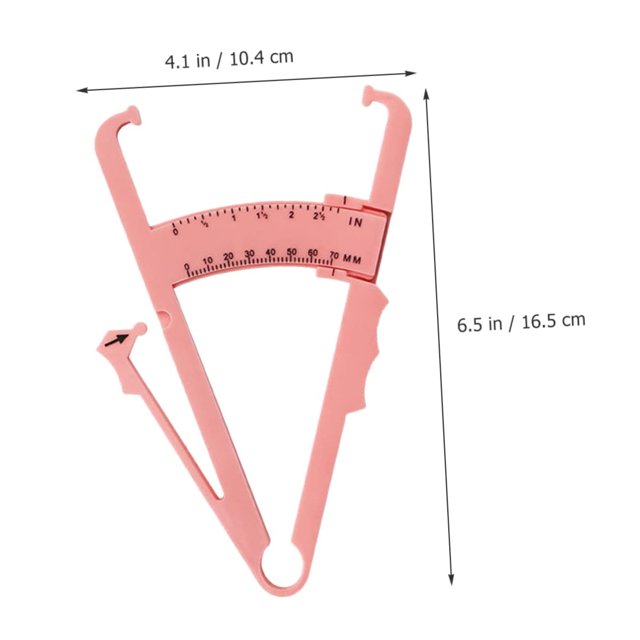 INOOMP 5sets Caliper Per Misurazione Grasso Corporeo Con Misuratore Di Circonferenza e Plicometro Strumento Di Misurazione Per Nutrizione e Fitness Compatte e Facili Da Usare