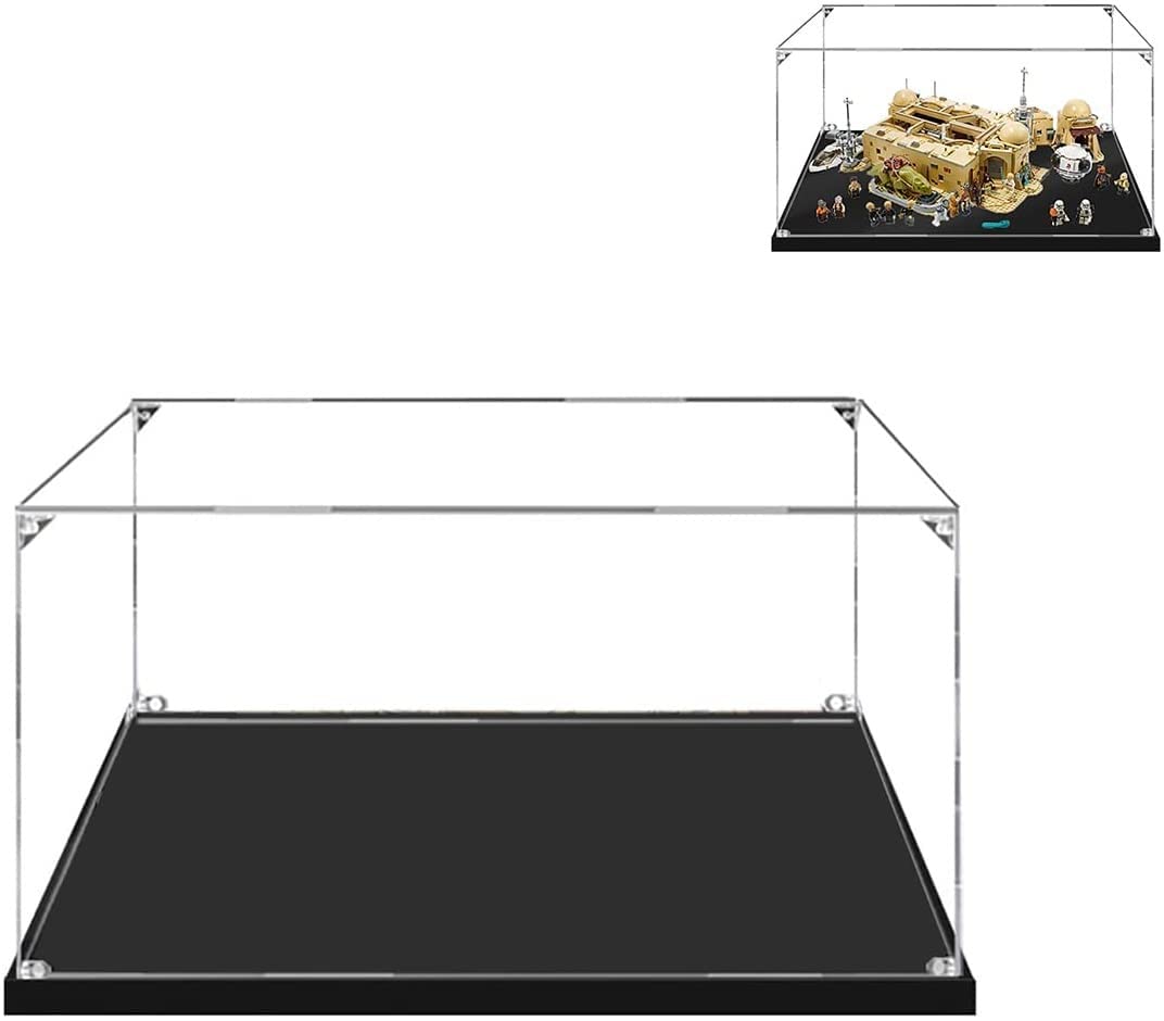 Acrylic Display Case Compatible with Lego Mos Eisley Cantina 75290 Display Case (Display Case Only, Not Include The Lego Set) A,3mm