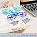 Drone for Kids and Beginners, Quadcopter Indoor Small with 2 Modular Batteries, 360° Flips, 3 Speeds, Auto Hover, LED Lights, Great Valentine‘s Day, Birthday Gift Toy for Boys and Girls