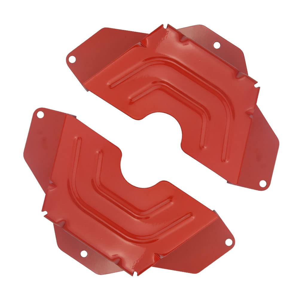783-08547-0637 Red Deck Belt Cover (2 pcs) Compatible with MTD/CUB Cadet 46" Deck for XT1 XT2 LX46 LT46 LE 13AP79XT099, 13AL78XT099, 247203790, 247203791 etc.