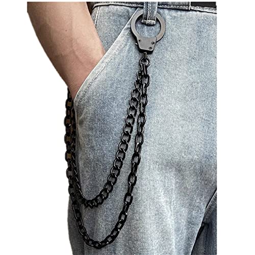 Image of Pants Chain for Men Women Jeans Chains Shorts Chains Goth Accessories Punk Hip Hop Wallet Chain