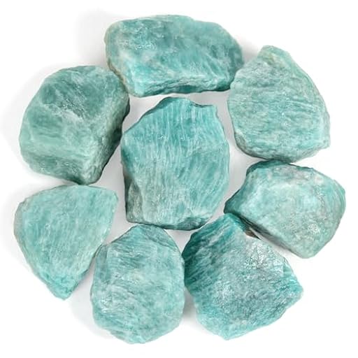 Amazonita en bruto, 500g Piedra Natural, Minerales en bruto, Piedras energéticas de Amazonita, Gemas de cristal en bruto para curación y decoración | Ya disponible en tu tienda friki favorita! En mundofriki.es!