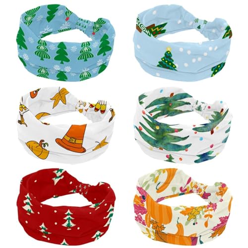 Bandeaux Noël femme élastiques pour illuminer vos repas de fêtes en famille