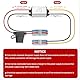 MZHOU DC 12V 24V auf 5V 5A 25W Spannungswandler, DC 8V-32V Wandler 5V Setp Down Power Konverter Spannungsregler mit Sicherung Wasserdichtem Schutz.