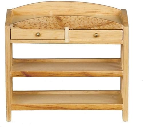 Miniatura 1 de Cambiador de bebé para casa de muñecas, muebles de guardería en miniatura