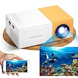 limpiar proyector ⇖【Brillo de 400-600 lúmenes】El proyector de video portátil tiene 400-600 lúmenes, admite una resolución de 1080P; relación de pantalla: 4:3, distancia de proyección: 0,8-2 m; tamaño de proyección de hasta 24-60 pulgadas, los parlantes incorporados brindan una banda sonora real que brinda un maravilloso disfrute del sonido.