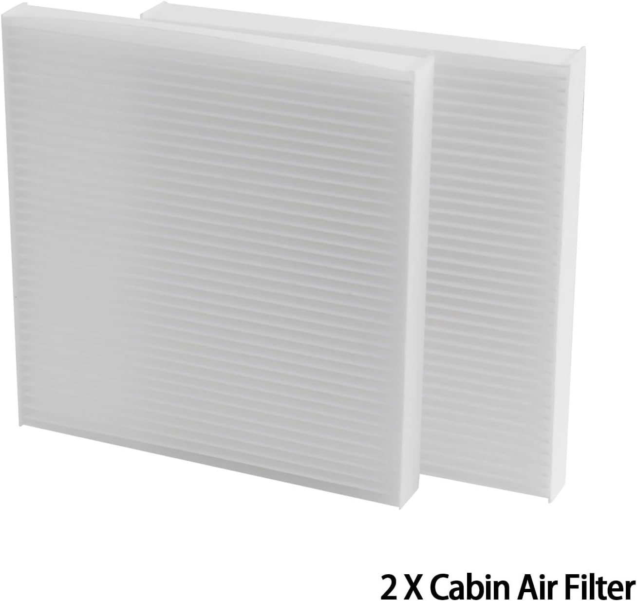 Cabin Air Filter Fit for Freightliner M2 M2 106 112 108SD 114SD 122SD Trucks Replaces# 36000006 AF26427 PA5359 49082 P614547 PA10188 (2Pcs)