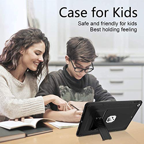 Coque iPad 7ème génération blindée avec angles renforcés absorption des chocs