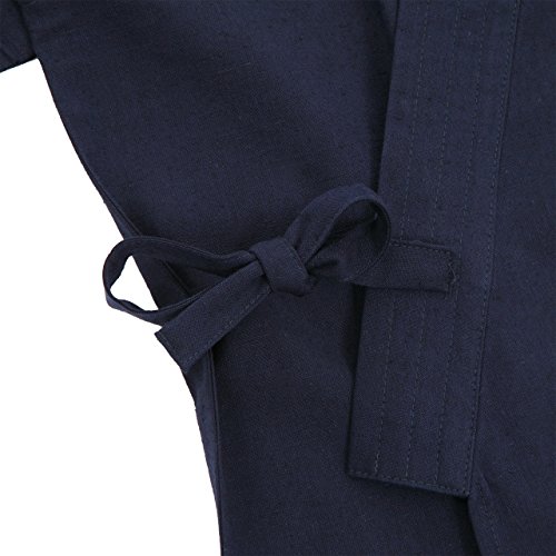 Edoten Men's Made in Japan Kimono Tumugi Samue3