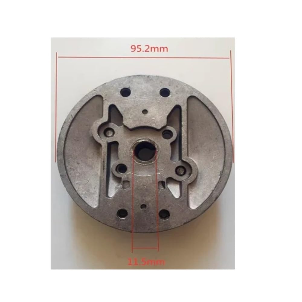 Volant magnétique Robuste adapté à la tronçonneuse Zeno KOM G3800 3800 3900 4100 et Plus Type Chi 38cc 41cc(2 PCS Sales)