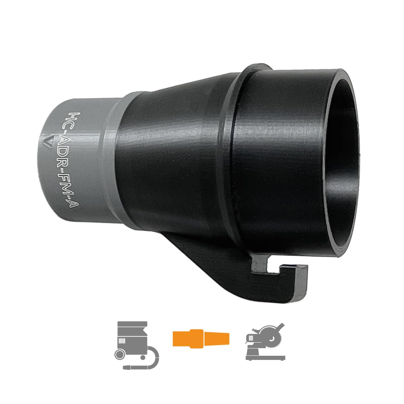 Vacuum Adaptor for Hikoki Mitre Saw C8FSHG & C3610DRA Compatible with Festool Cleantec Style Dust Extraction Systems