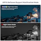 VIKYLIN 8MP 4K PoE Camera with Human/Vehicle Detection, CCTV Security Camera with Light Alarm and Two Way Audio,100ft Full Colour Night Vision Camera,24/7 Recoding 512GB SD Slot Compatible Hik vision - Image 6